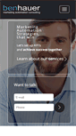 Mobile Screenshot of benhauer.com